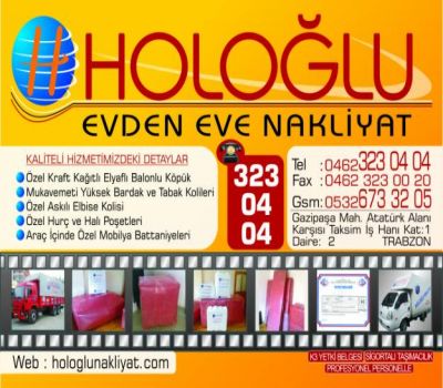 Trabzon Hologlu Nakliyat Logo