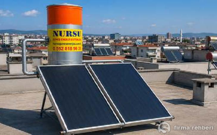 NURSU Güneş enerji sistemleri imalat satış montaj Logo