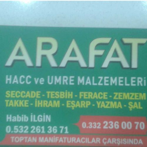 Arafat Hacc Ve Umre Malzemeleri Logo