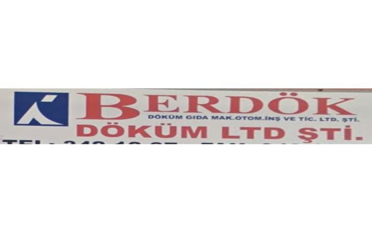 Berdök Döküm Gıda Mak. Otom. İnş. San. Tic. Ltd. Şti Logo