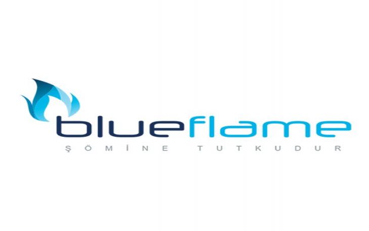 Blueflame Şömine Logo